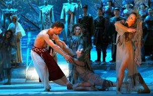 Rehearsal of the "Koli tsvіte paporot"  opera