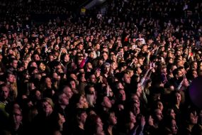 The audience at the LP concert