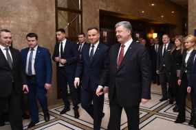 Petro Poroshenko, Andrzej Duda