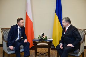 Petro Poroshenko, Andrzej Duda