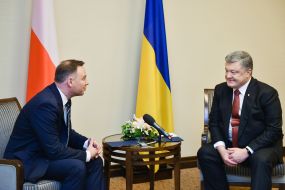 Petro Poroshenko, Andrzej Duda