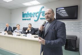 Valentin Kalashnik, Inna Khomich, Igor Smilyansky and Borislav Bereza
