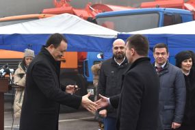 Konstantin Bryl, Grigory Samardak and Igor Artyushenko