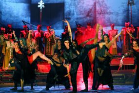 Rehearsal of the "Koli tsvіte paporot"  opera