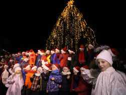 Открытие новогодней елки