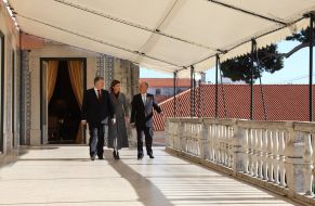 Петро Порошенко, Марина Порошенко, Марсело Ребелу ді Соза