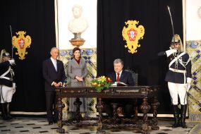 Петро Порошенко, Марина Порошенко, Марсело Ребелу ді Соза