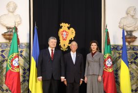 Петро Порошенко, Марина Порошенко, Марсело Ребелу ді Соза