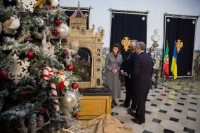 Петро Порошенко, Марина Порошенко, Марсело Ребелу ді Соза