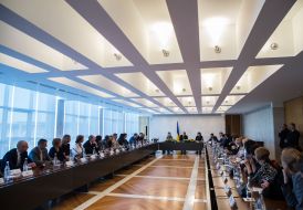 Petro Poroshenko meeting with the Ukrainian community