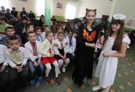 Pupils of the boarding school