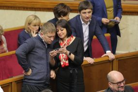 Anatoly Evlakhov, Tatyana Rychkova and Maksim Savrasov