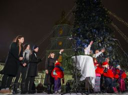 Марина, Александра, Евгения и Михаил Порошенко