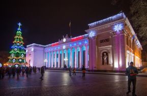 The main tree on Dumskaya square