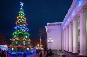 The main tree on Dumskaya square