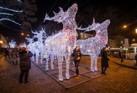 New Year's illumination