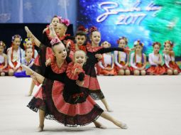 Показові виступи учасниць турніру