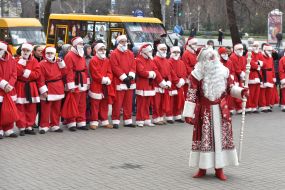 Participants of the "Santa Claus-2018" action