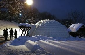 Winter house