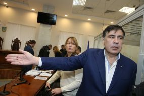 Mikheil Saakashvili, Sandra Roelofs