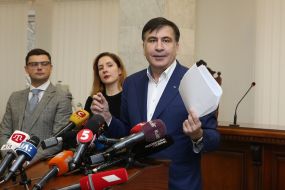 Mikheil Saakashvili, Ruslan Chernolutsky