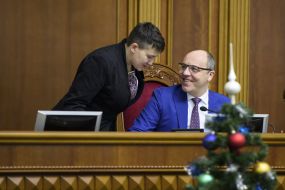 Nadia Savchenko, Andriy Parubiy
