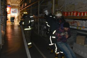 Навчання рятувальників ДСНС