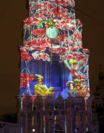 3D-show on Sofia Square