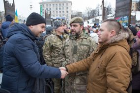 Акция «Кофе на Крещатике»