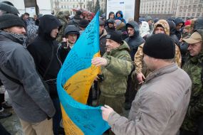 Акция «Кофе на Крещатике»