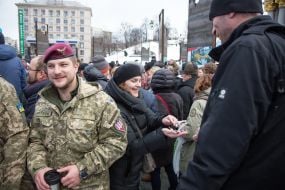 Акция «Кофе на Крещатике»