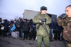 Exchange prisoners in Donbass