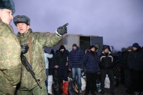 Exchange prisoners in Donbass