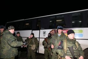 Exchange prisoners in Donbass