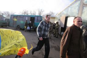 Exchange prisoners in Donbass