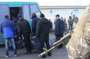 Exchange prisoners in Donbass
