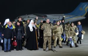 Игорь Козловский, Филарет, Петр Порошенко, Изабель Дюмон