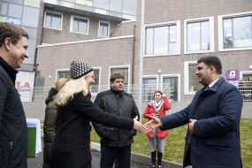 Vladimir Groysman and Uliana Suprun