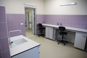 Internal premises of the hospital "Okhmatdet"