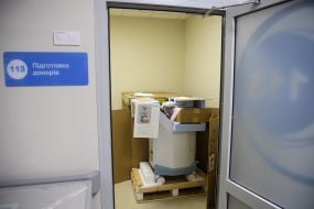 Internal premises of the hospital "Okhmatdet"