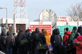 Очередь на паспортный контроль