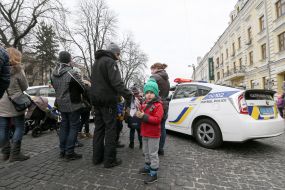 The boy in the body armor