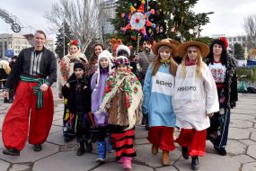 Celebrating Christmas in Zaporozhye