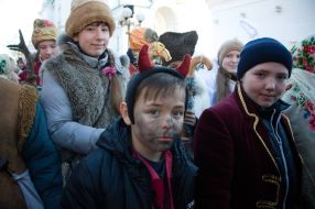Christmas feery festival