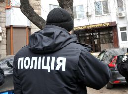 Police officer in Kharkov