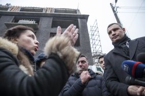 Vitali Klitschko visited a scandalous building near Botsad