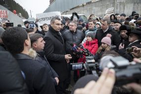 Vitali Klitschko visited a scandalous building near Botsad