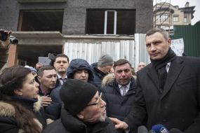Vitali Klitschko visited a scandalous building near Botsad