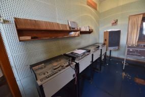 Equipment of the radio station "Zaporozhye"