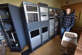 Equipment of the radio station "Zaporozhye"
